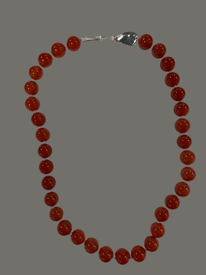 Carnelian Bead Necklace | Mikkel Brøgger - Bon Ton goods