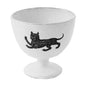 John Derian Cat Bowl on Stand, set of 3 by Astier de Villatte, official product view