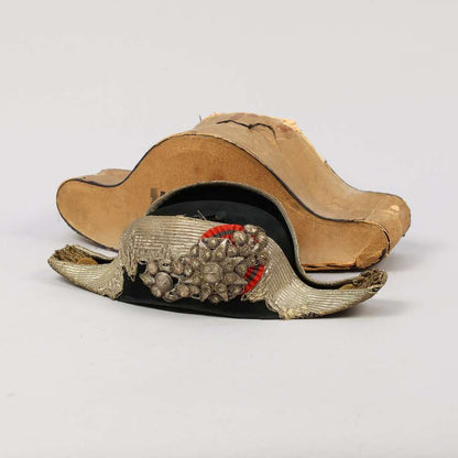 Ceremonial Parade Hat by C.L. Seifert, Copenhagen with Original Hat Box - Bon Ton goods