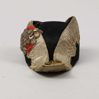 Ceremonial Parade Hat by C.L. Seifert, Copenhagen with Original Hat Box - Bon Ton goods