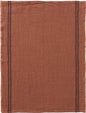 Charvet Country linen tea towel in Fox