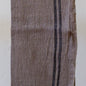 Charvet Country linen tea towel in Souris