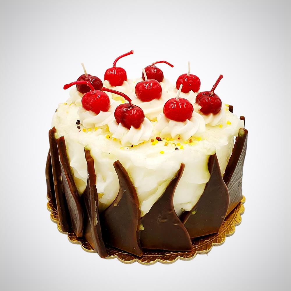 Cherry Cake Wax Candle | Cereria Introna - Bon Ton goods