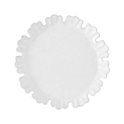Chou Dinner Plate with Thirteen Petals, Set of 6 | Astier de Villatte: Exclusive Pre-Order Item - BON TON goods