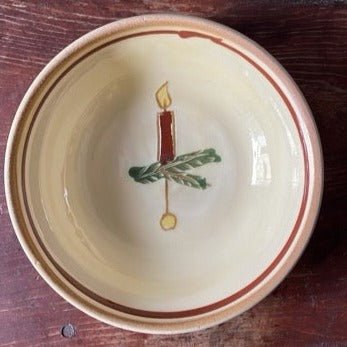 Christmas Bowl Candle - Bon Ton goods
