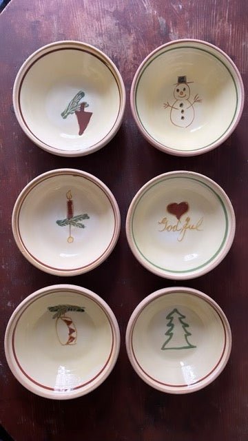 Christmas Bowls | Handmade Erik Bendtsen Ceramics - Bon Ton goods