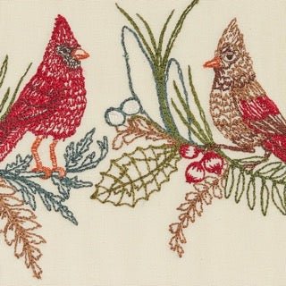Christmas Cardinals Card - Bon Ton goods
