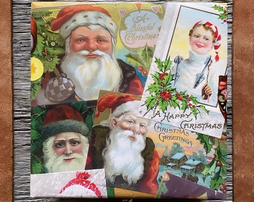 CHRISTMAS DECOUPAGE BOX 1 - LARGE - Bon Ton goods