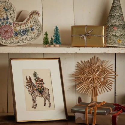 Christmas Donkey Card | Coral & Tusk - Bon Ton goods