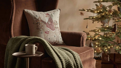 Christmas Donkey Pillow | Coral & Tusk - Bon Ton goods