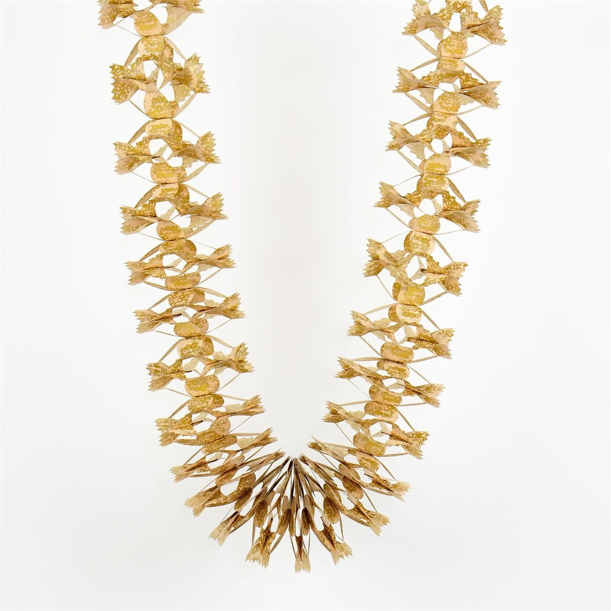Christmas Garland, Salmon Pink and Gold - BON TON goods