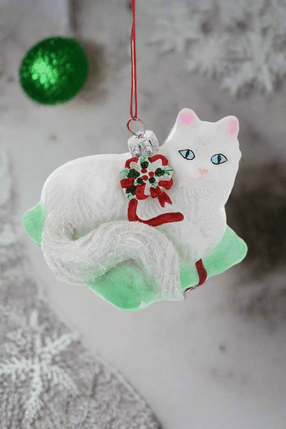 Christmas Kitten Christmas Ornament - Bon Ton goods