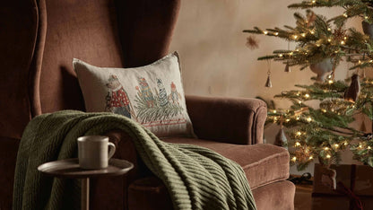 Christmas Tree Sled Pillow | Coral & Tusk - Bon Ton goods