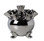 Chrome Cylinder Vase 18.5cm | Heinen Delfts Blauw - Bon Ton goods