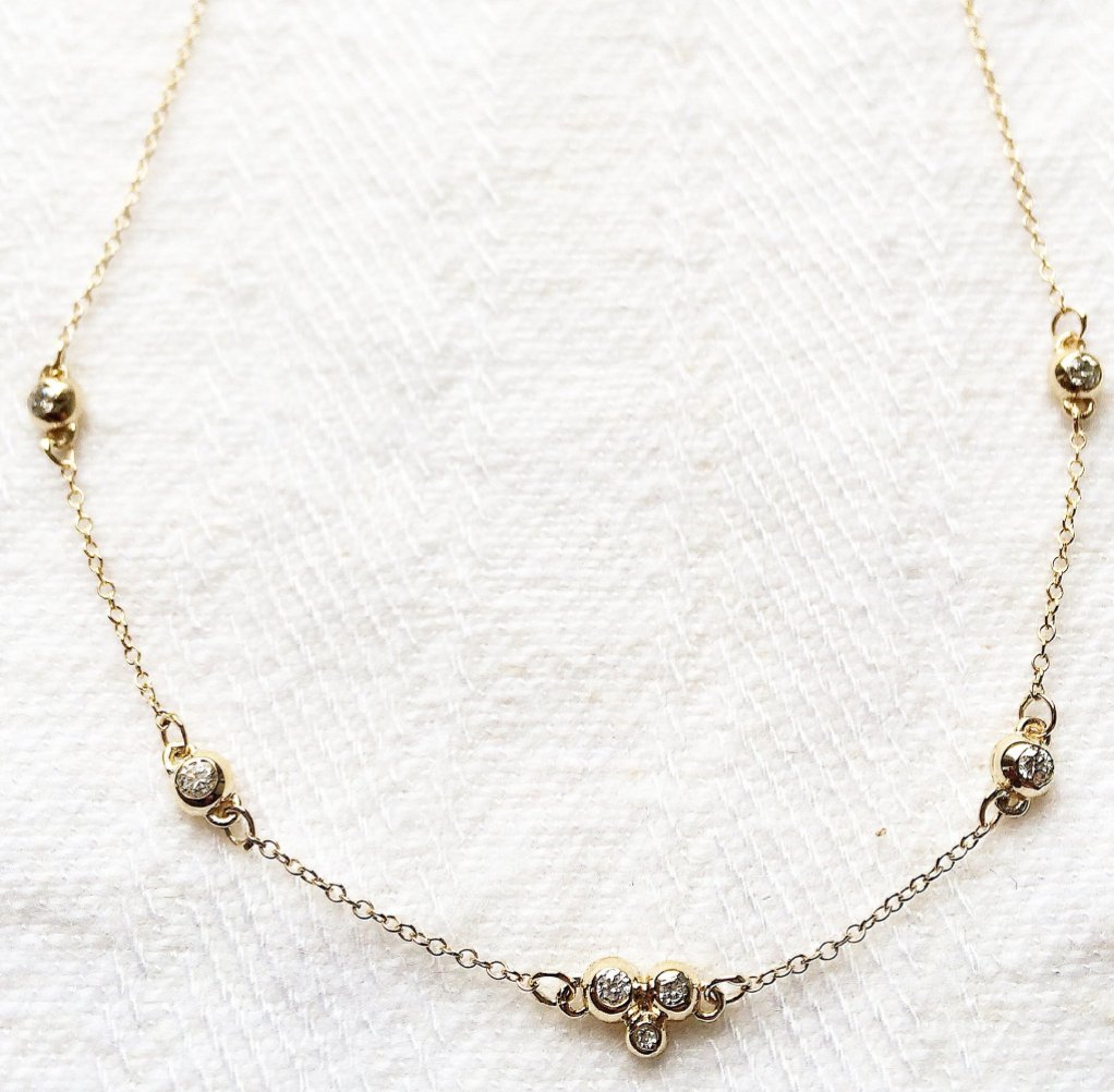 Claire Diamond Necklace - Bon Ton goods