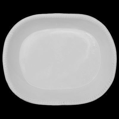 Claudine Deep Platter | Astier de Villatte: Exclusive Pre-Order Item - Bon Ton goods