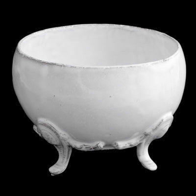 Cleopatra Bowl with Four Feet | Astier de Villatte: Exclusive Pre-Order Item - Bon Ton goods