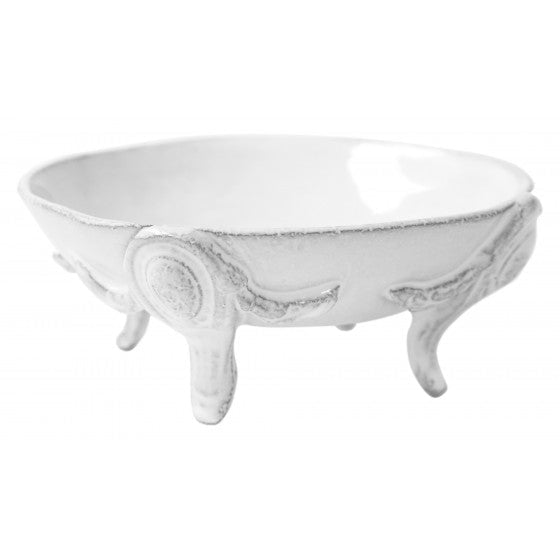 Cléopâtre Dish with Feet | Astier de Villatte - Bon Ton goods