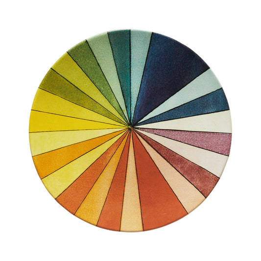 Colour Wheel Dinner Plate by Astier de Villatte, official product view