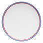 Commune de Paris Tricolore Dessert Plate, Set of 6 | Astier de Villatte: Exclusive Pre-Order Item - BON TON goods