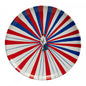 Commune de Paris Tricolore Dessert Plate with Person, Set of 6 | Astier de Villatte: Exclusive Pre-Order Item - BON TON goods