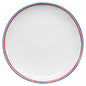 Commune de Paris Tricolore Dinner Plate, Set of 6 | Astier de Villatte: Exclusive Pre-Order Item - BON TON goods