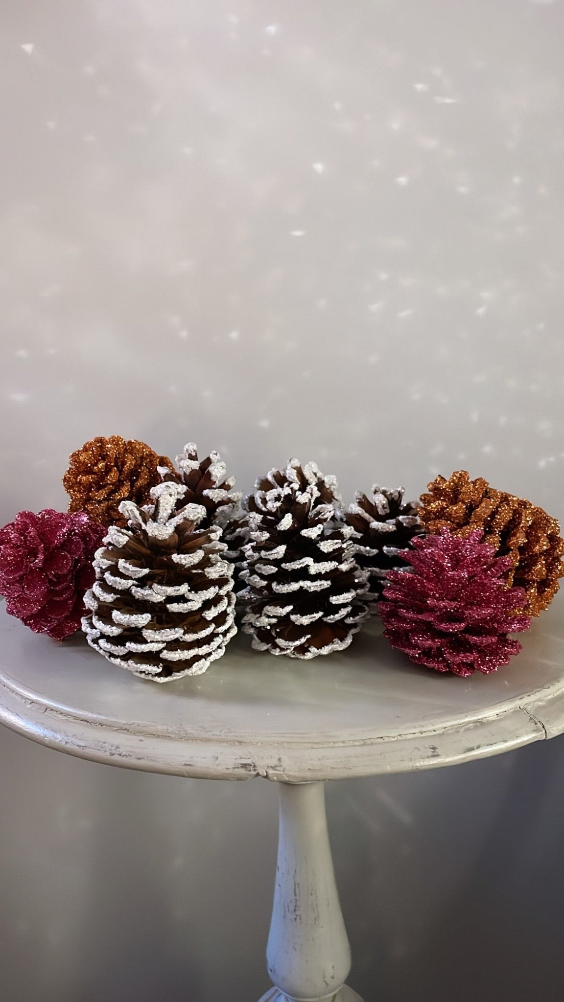Copper Glitter Pinecone | Ino Schaller - Bon Ton goods
