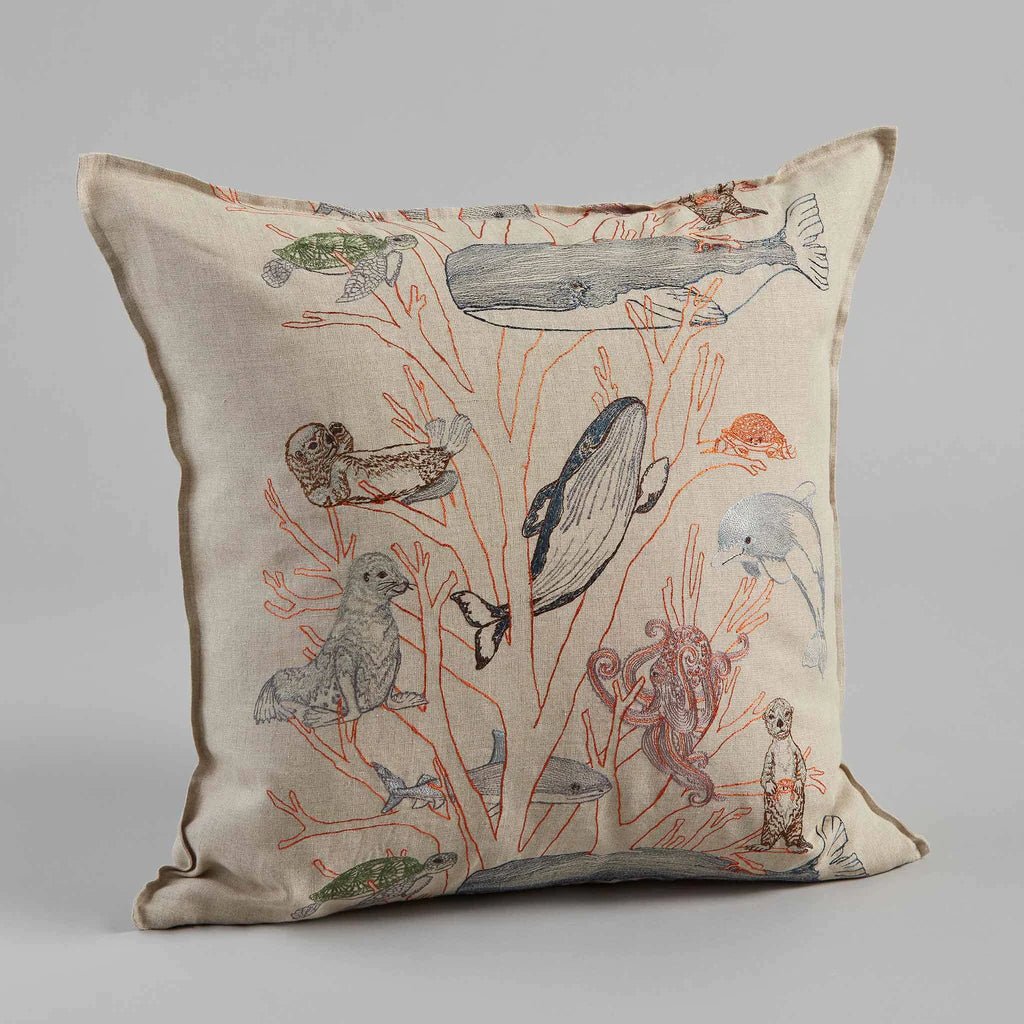 Coral Forest Pillow - Bon Ton goods