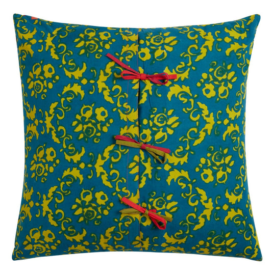 Love Flower Red - Pillow with Insert 60x60 - Lisa Corti