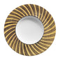 John Derian Wide Rim ABC Spiral Dessert Plate, set of 6 by Astier de Villatte, official product view