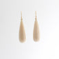 Cream Amazonite Earrings - Bon Ton goods