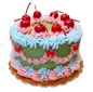 Cream Cake Wax Candle | Cereria Introna - Bon Ton goods