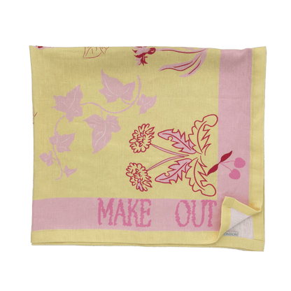 Create Memories Tablecloth (Pink & Yellow) - NojiNoji - Bon Ton goods