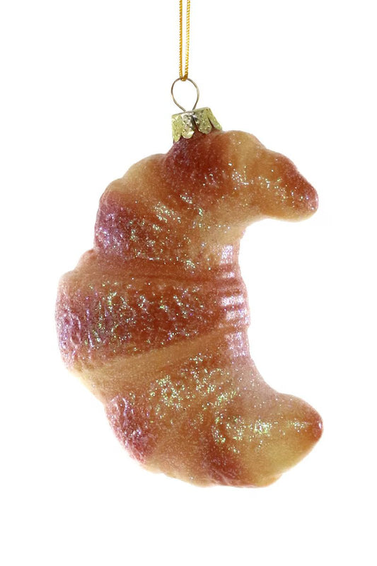 Croissant Glass Christmas Ornament – French Holiday Décor - Bon Ton goods