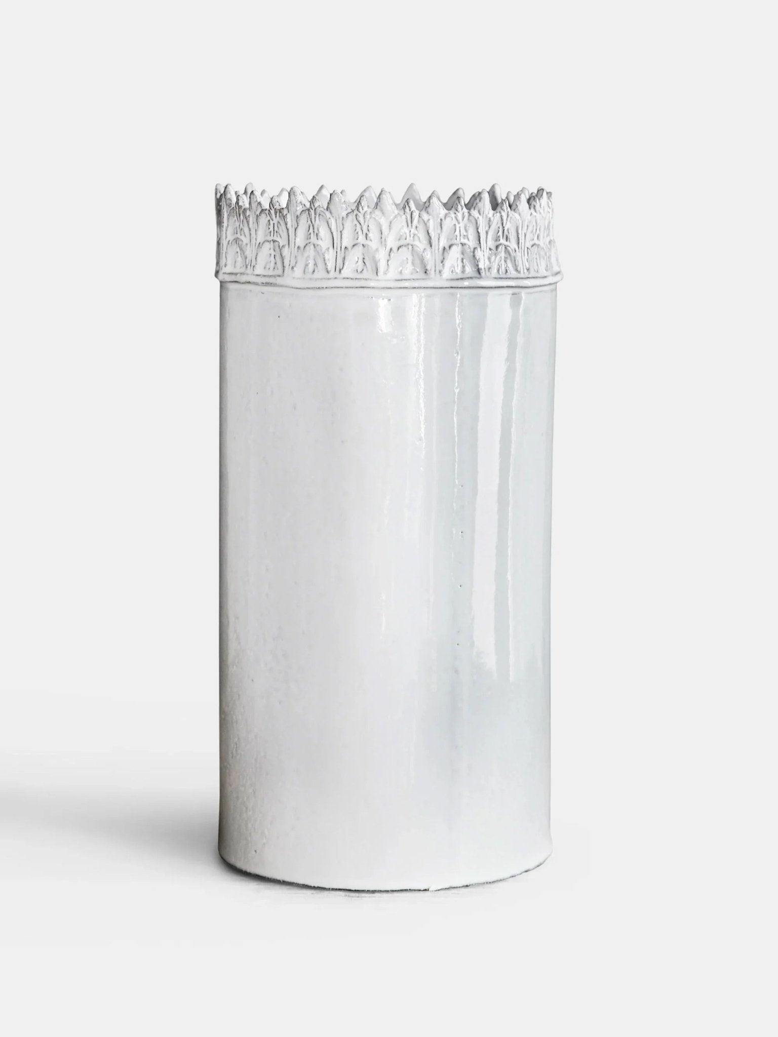 Crown Vase | Astier de Villatte: Exclusive Pre-Order Item - Bon Ton goods