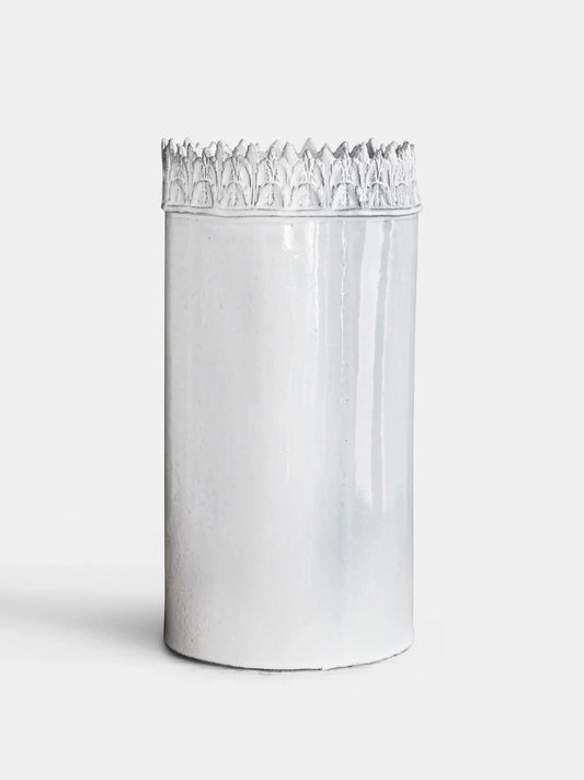 Crown Vase | Astier de Villatte: Exclusive Pre-Order Item - Bon Ton goods