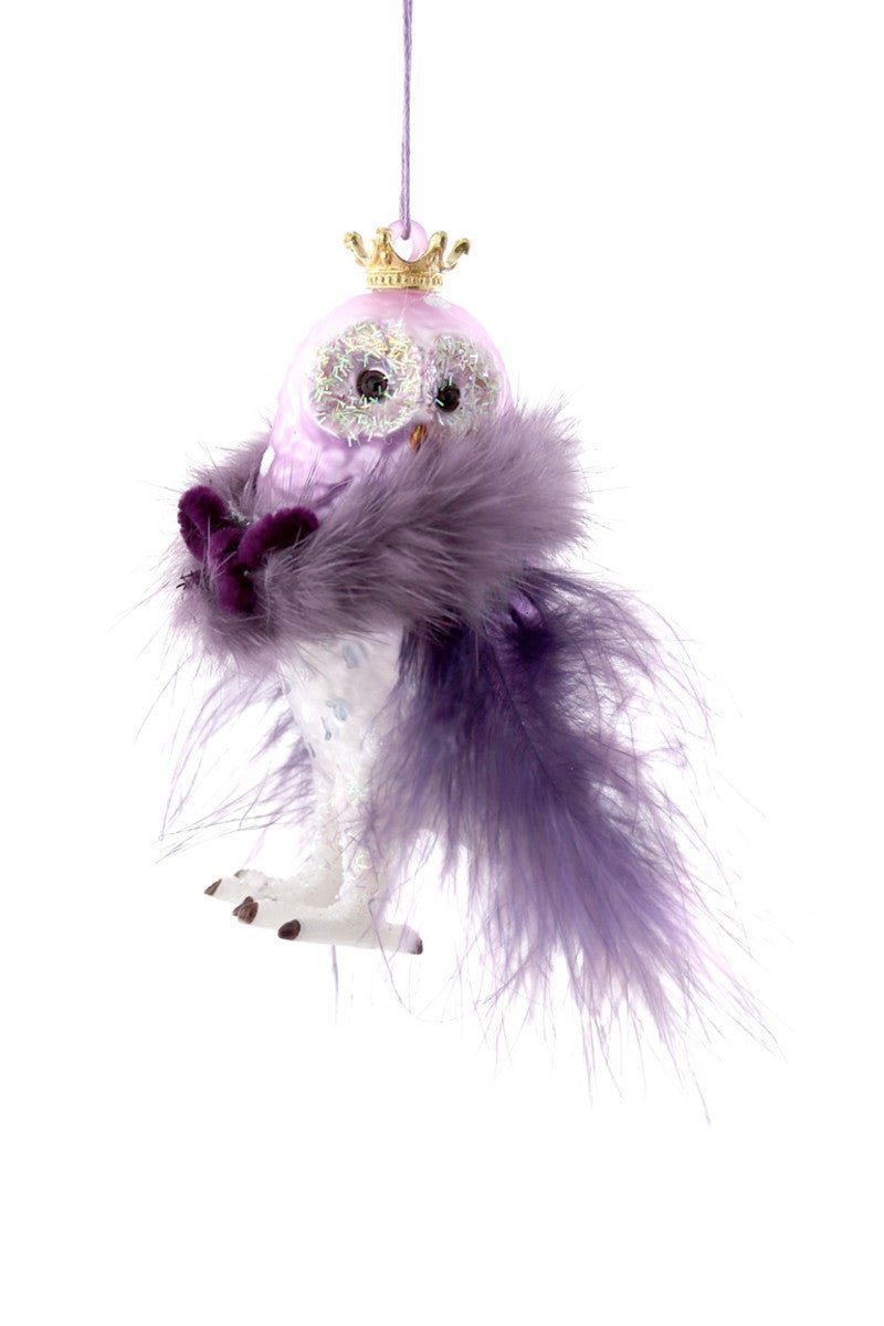 Crowned Owl | Christmas Ornament - Bon Ton goods