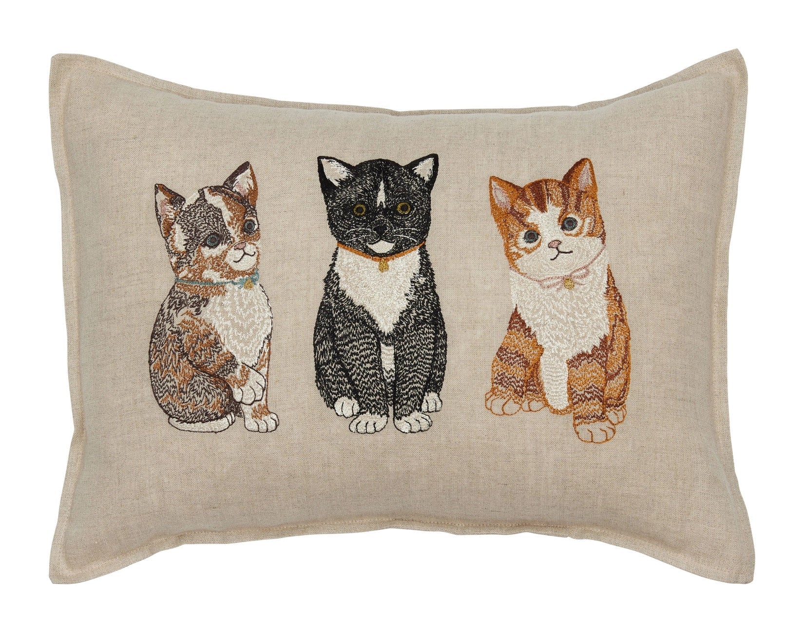 Cute Kittens Pillow | Coral & Tusk - Bon Ton goods