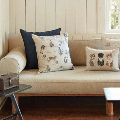 Cute Kittens Pillow | Coral & Tusk - Bon Ton goods