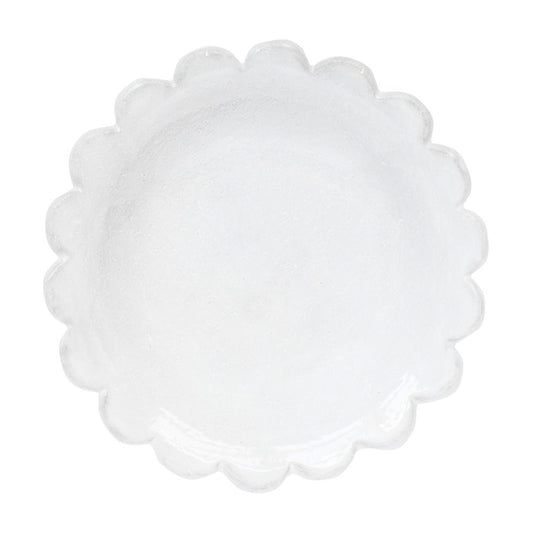 Daisy Saucer, Set of 6 | Astier de Villatte: Exclusive Pre-Order Item - Bon Ton goods