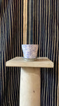 Dark Blue Bendtsen Pot Marbleized | Handmade Erik Bendtsen Ceramics - Bon Ton goods