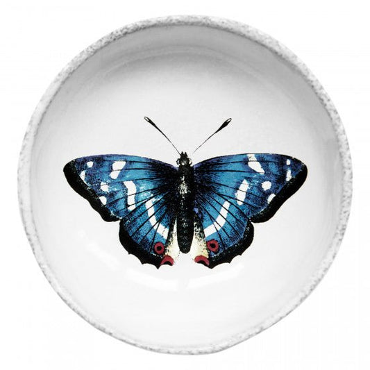 Dark Blue Butterfly Dish | Astier de Villatte - Bon Ton goods