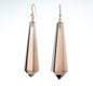 Dark Brown Quartz Chandelier Earrings | Mikkel Brøgger - Bon Ton goods