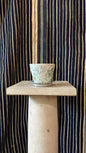 Dark Green Bendtsen Pot Marbleized | Handmade Erik Bendtsen Ceramics - Bon Ton goods
