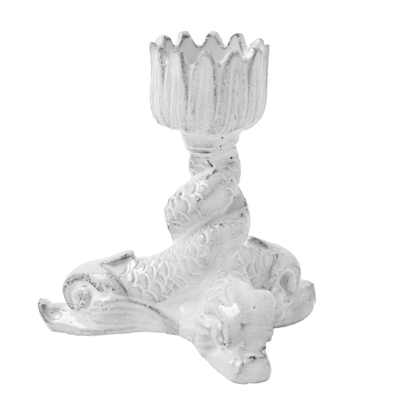 Dauphin Candle Holder | Astier de Villatte - Bon Ton goods