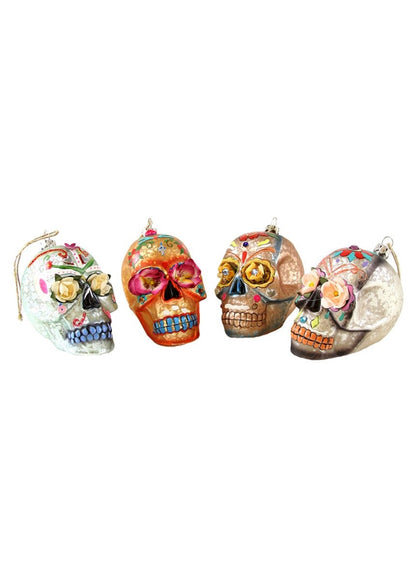 DAY OF THE DEAD FLOWER SKULL - Bon Ton goods