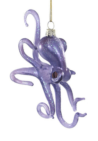 Deep Sea Octopus - Purple | Christmas Ornament - Bon Ton goods