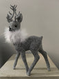 Deer - Silver Beaded with Boa | Ino Schaller - Bon Ton goods