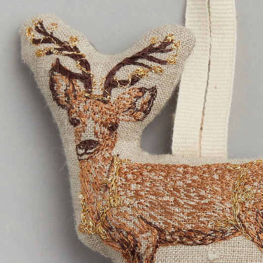 Deer with Lights Ornament - Bon Ton goods