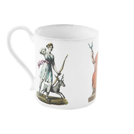 Diana, Pluto and Hebe Mug, John Derian, Set of 3 | Astier de Villatte: Exclusive Pre-Order Item - Bon Ton goods